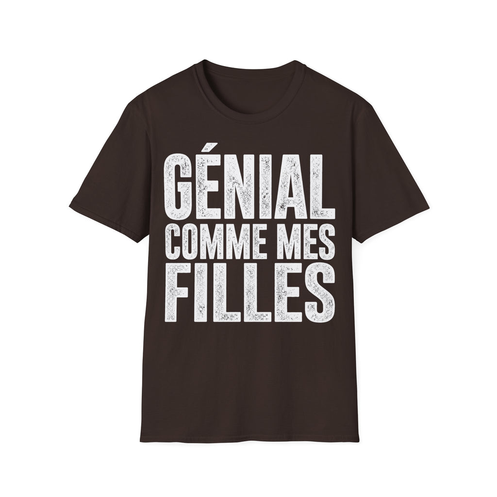 T-Shirt Génial Comme Mes Filles