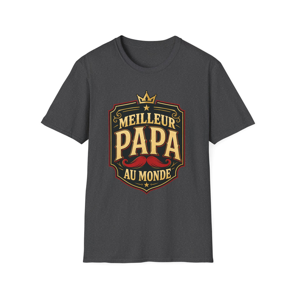 T-Shirt Meilleur Papa Au Monde