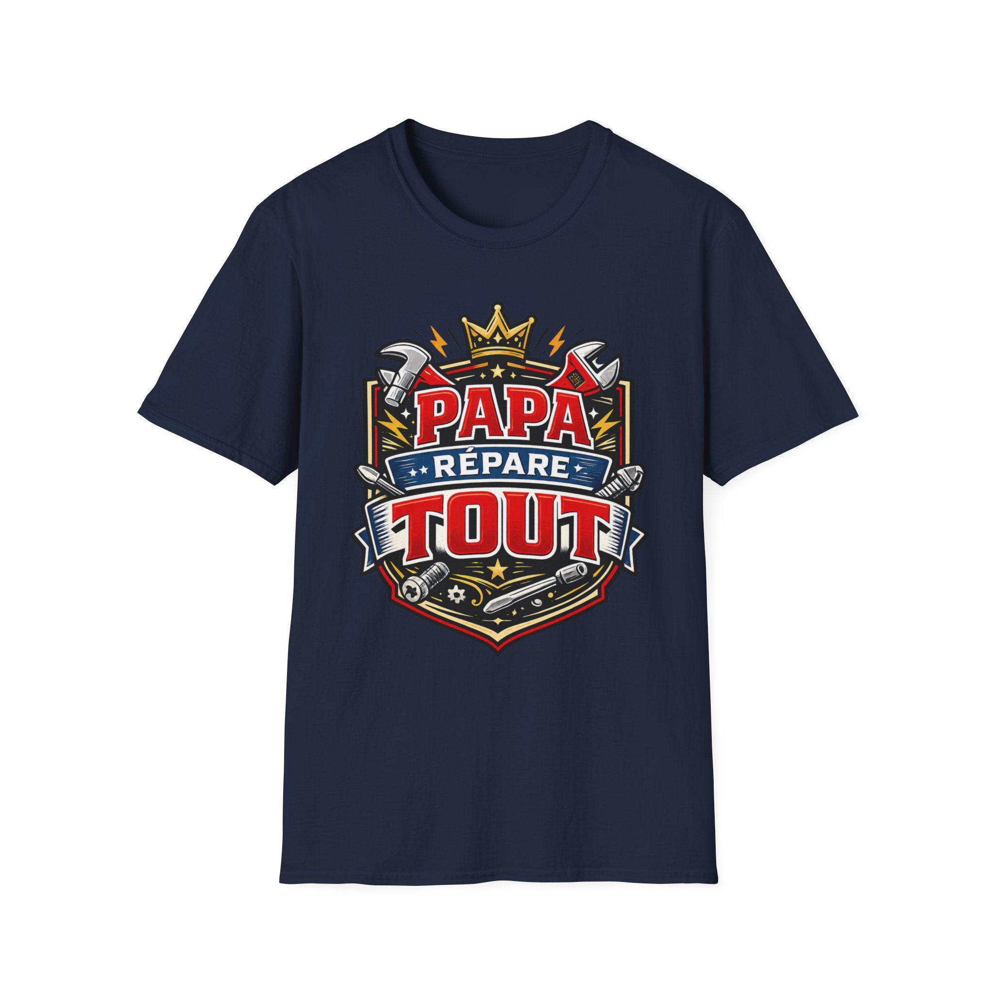 T-Shirt Papa Réparer Tout