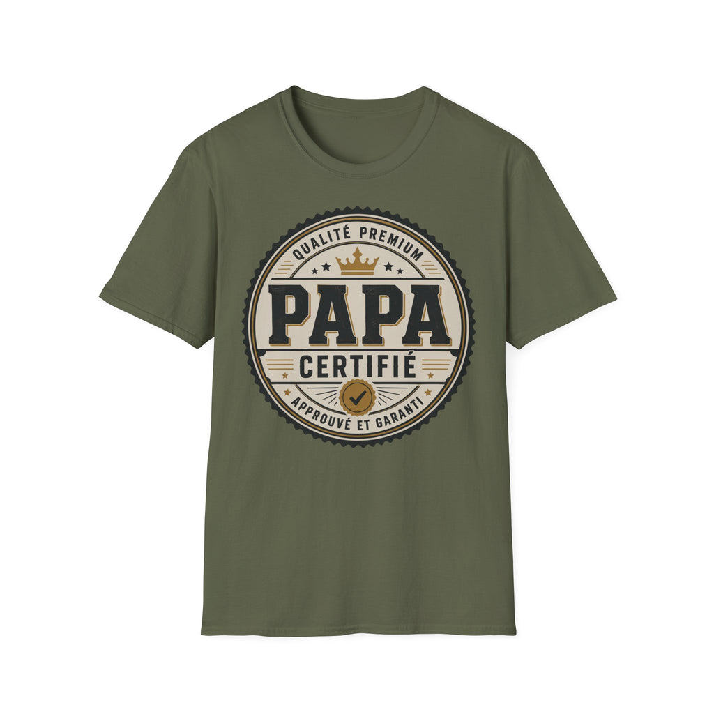 T-Shirt Papa Certifié