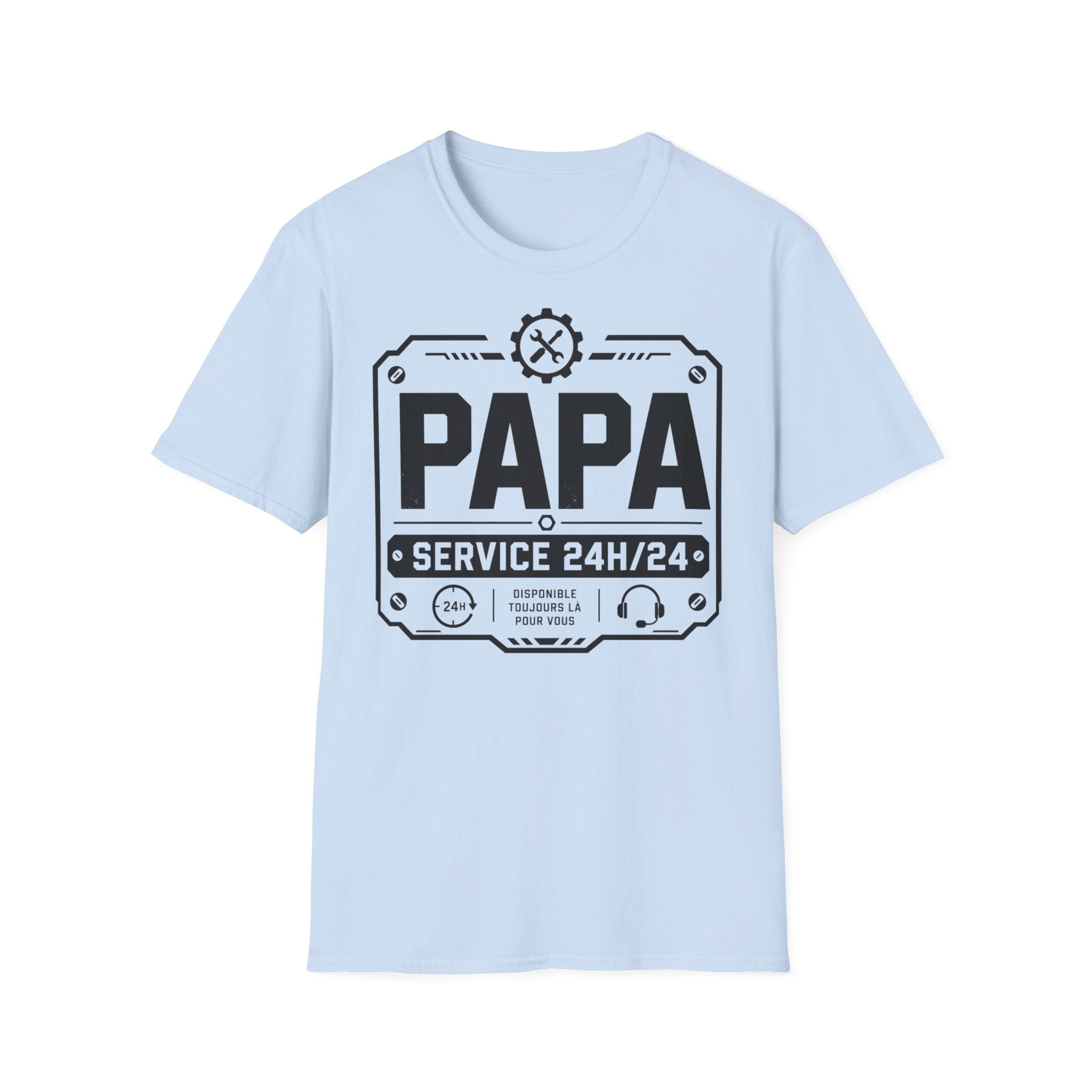 T-Shirt Papa Service 24H/24
