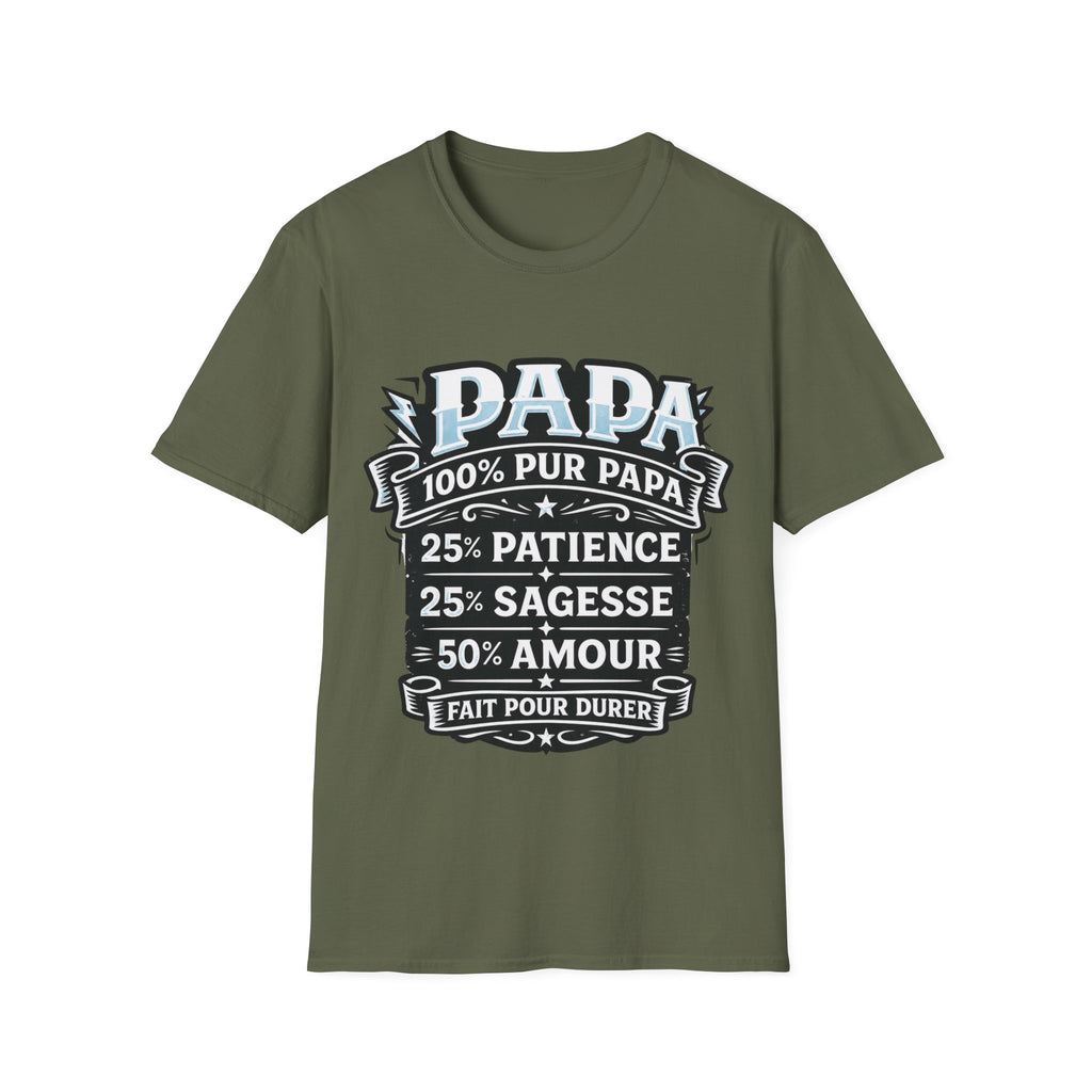 T-Shirt 100% Pur Papa