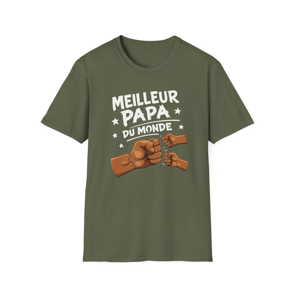 T-Shirt Meilleur Papa Du Monde