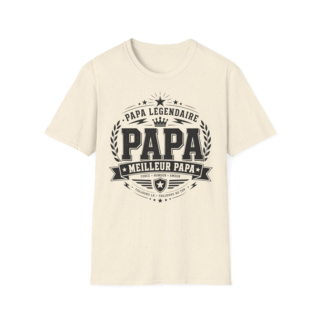 T-Shirt Papa Légendaire Meilleur Papa