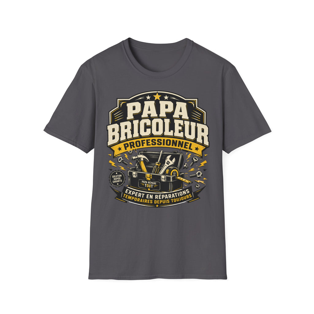 T-Shirt Papa Bricoleur Professionnel