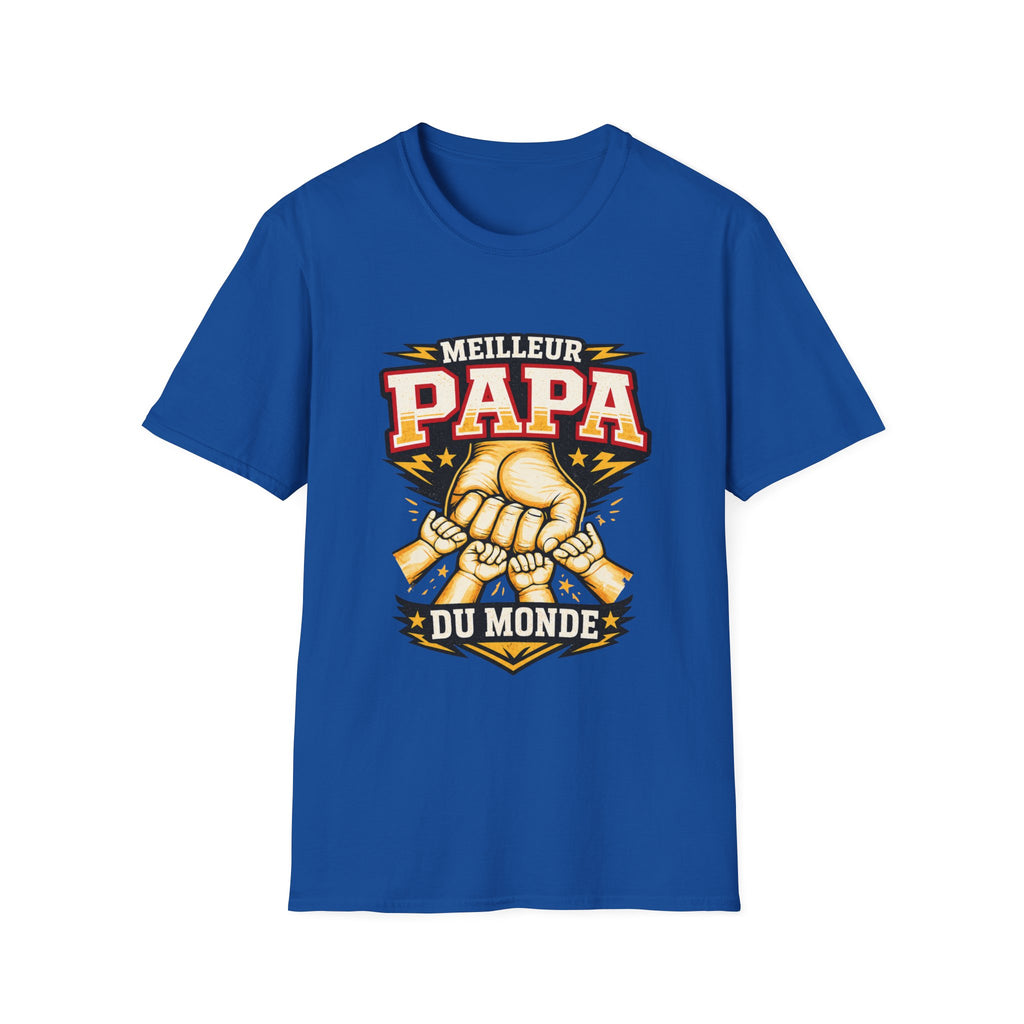 T-Shirt Meilleur Papa Du Monde