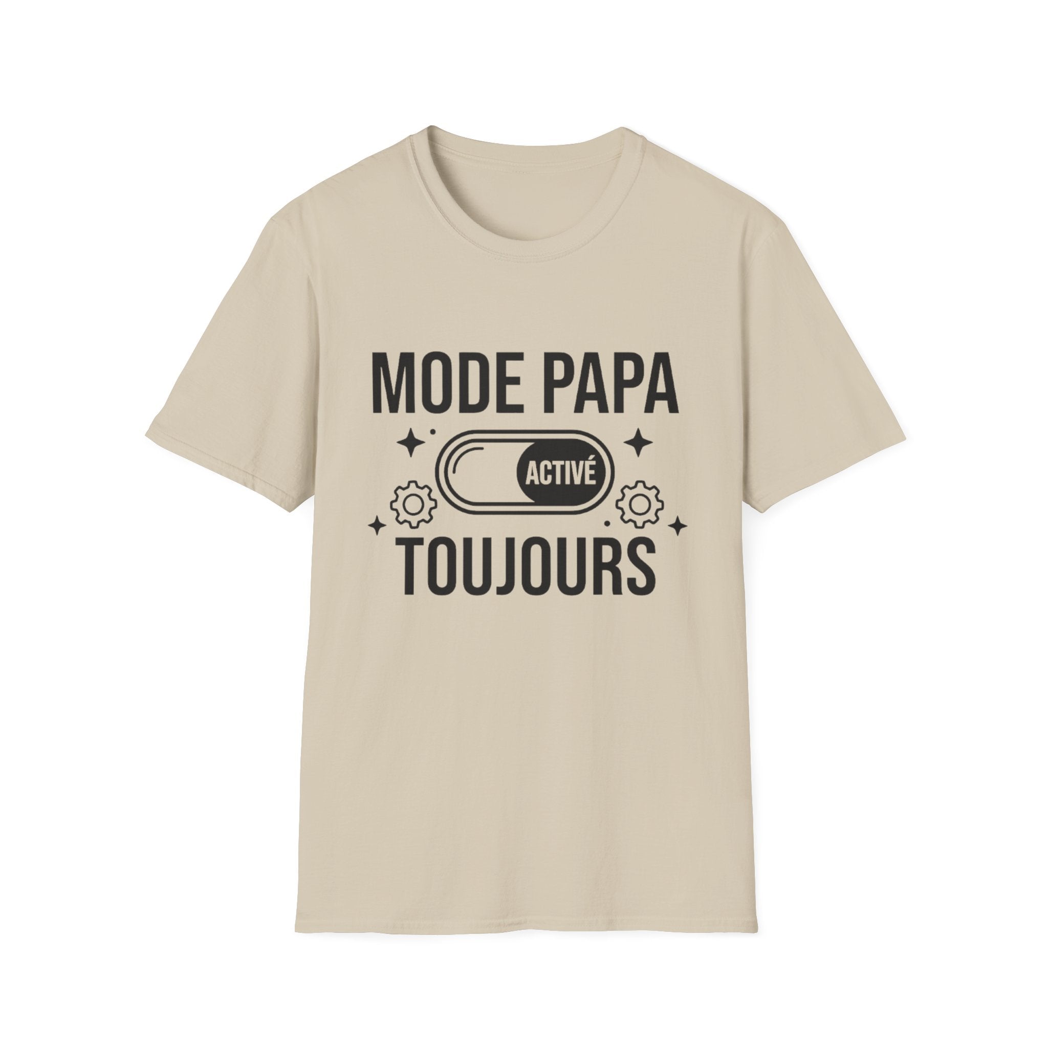 T-Shirt Mode Papa Activé