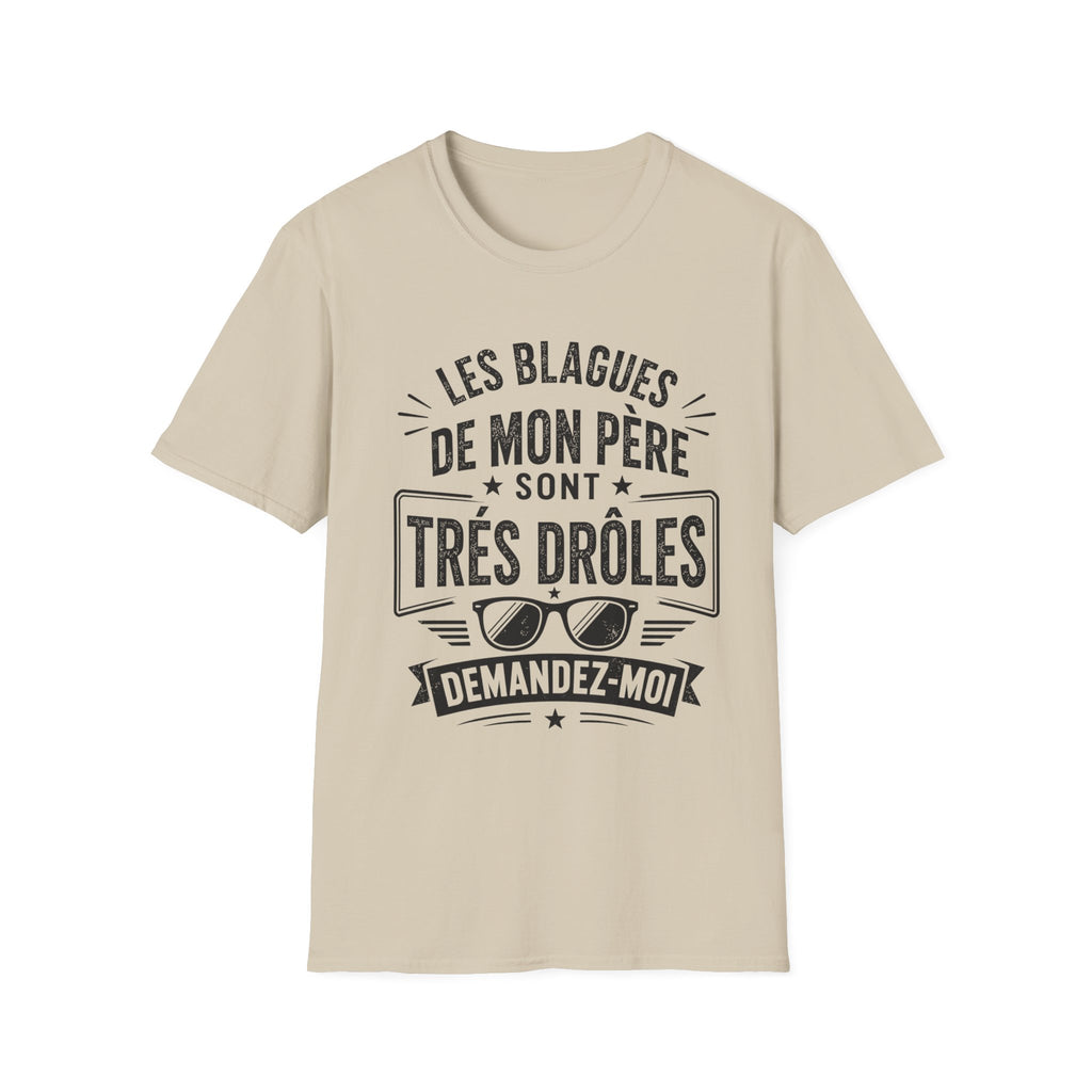 T-Shirt Les Blagues De Mon Père