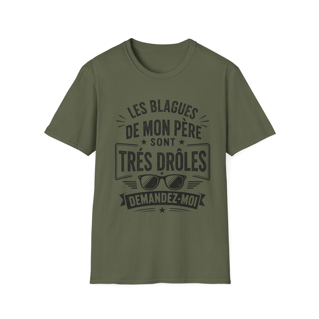 T-Shirt Les Blagues De Mon Père