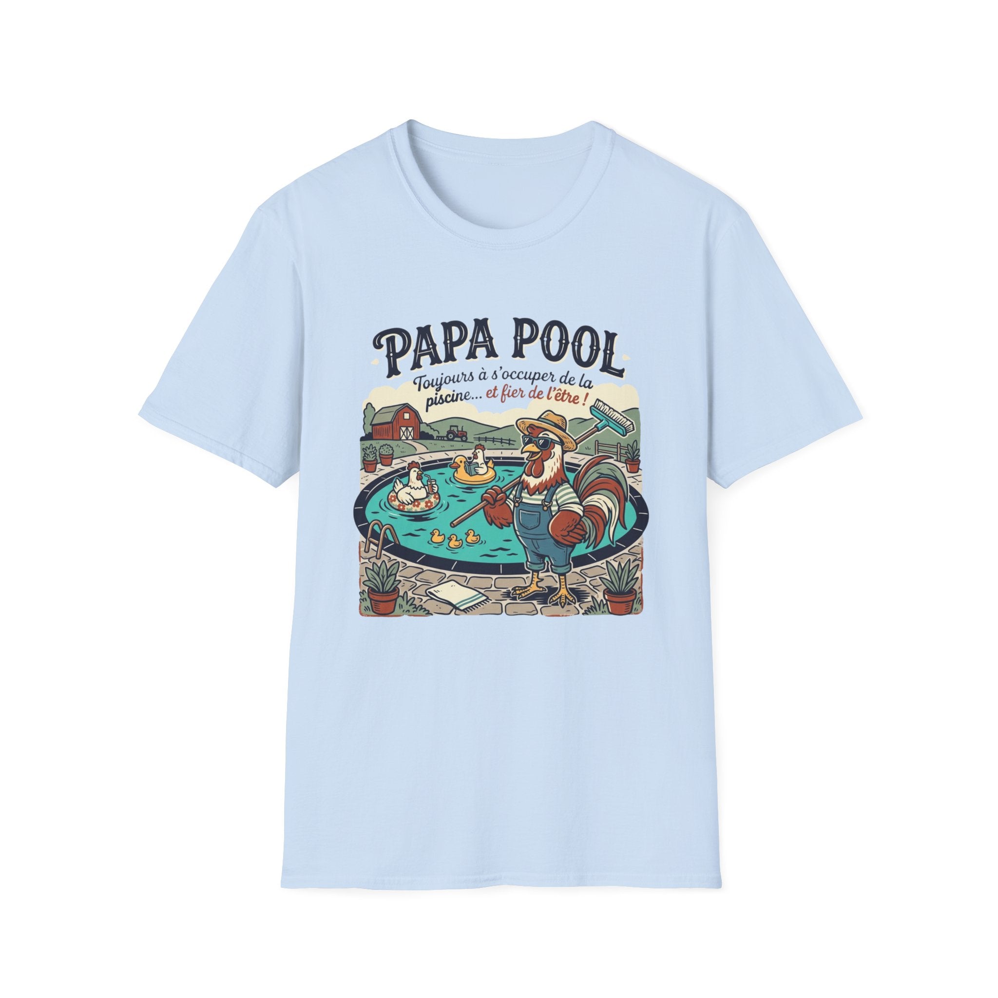 T-Shirt Papa Pool 4