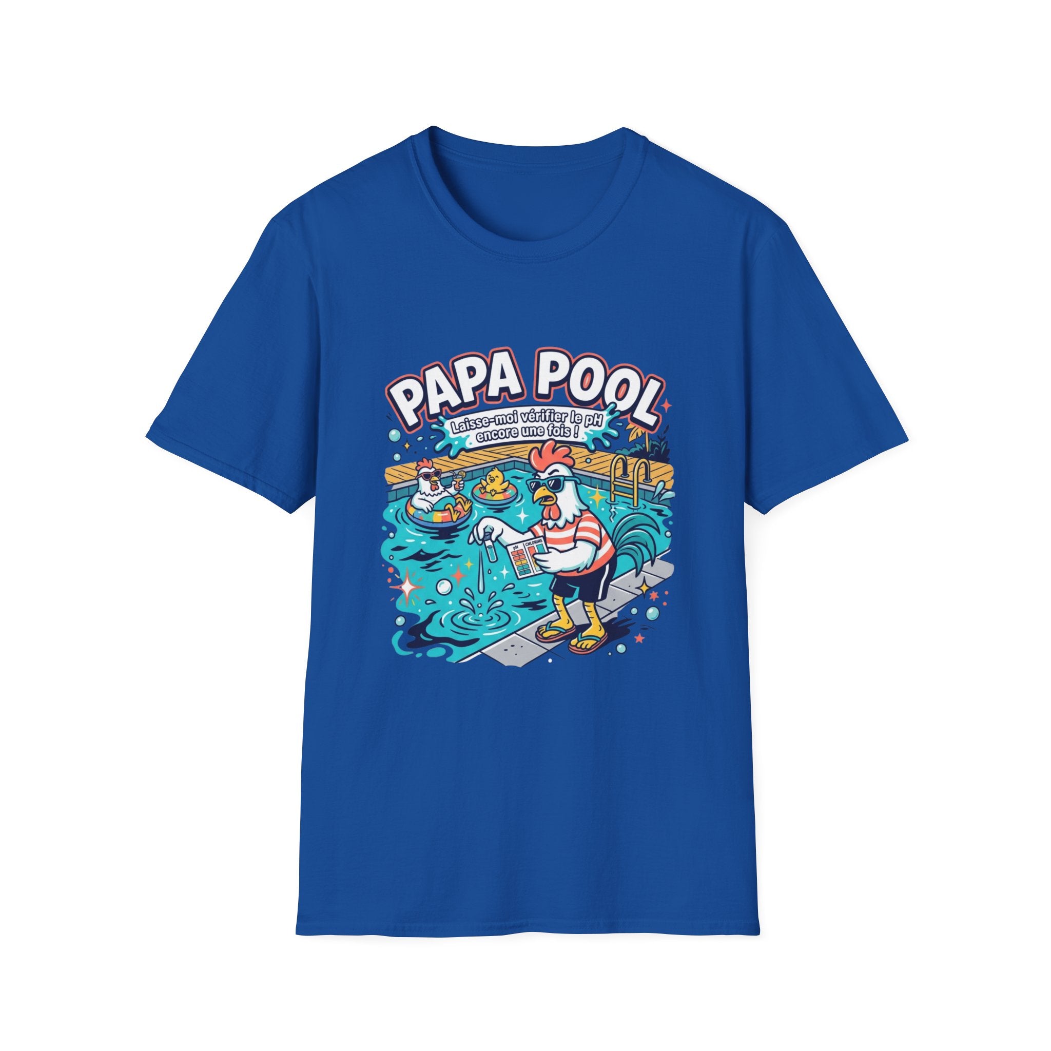 T-Shirt Papa Pool 1
