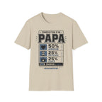 T-Shirt Composition d'un Papa