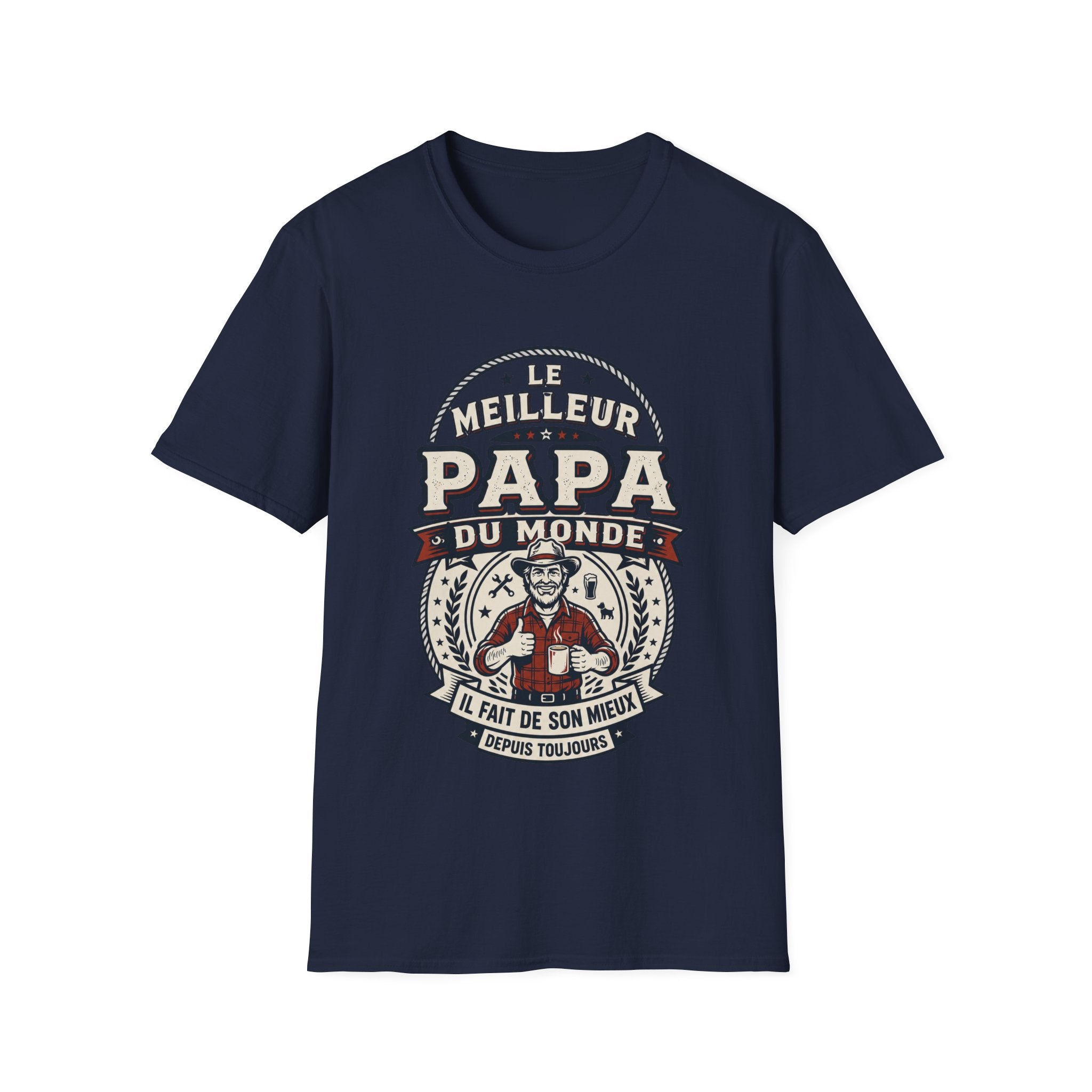 T-Shirt Le Meilleur Papa Du Monde