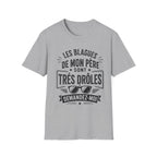 T-Shirt Les Blagues De Mon Père