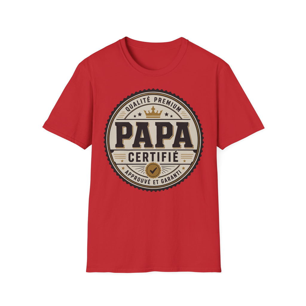 T-Shirt Papa Certifié