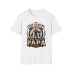 T-Shirt Papa Chef D'équipe A Temps Plein