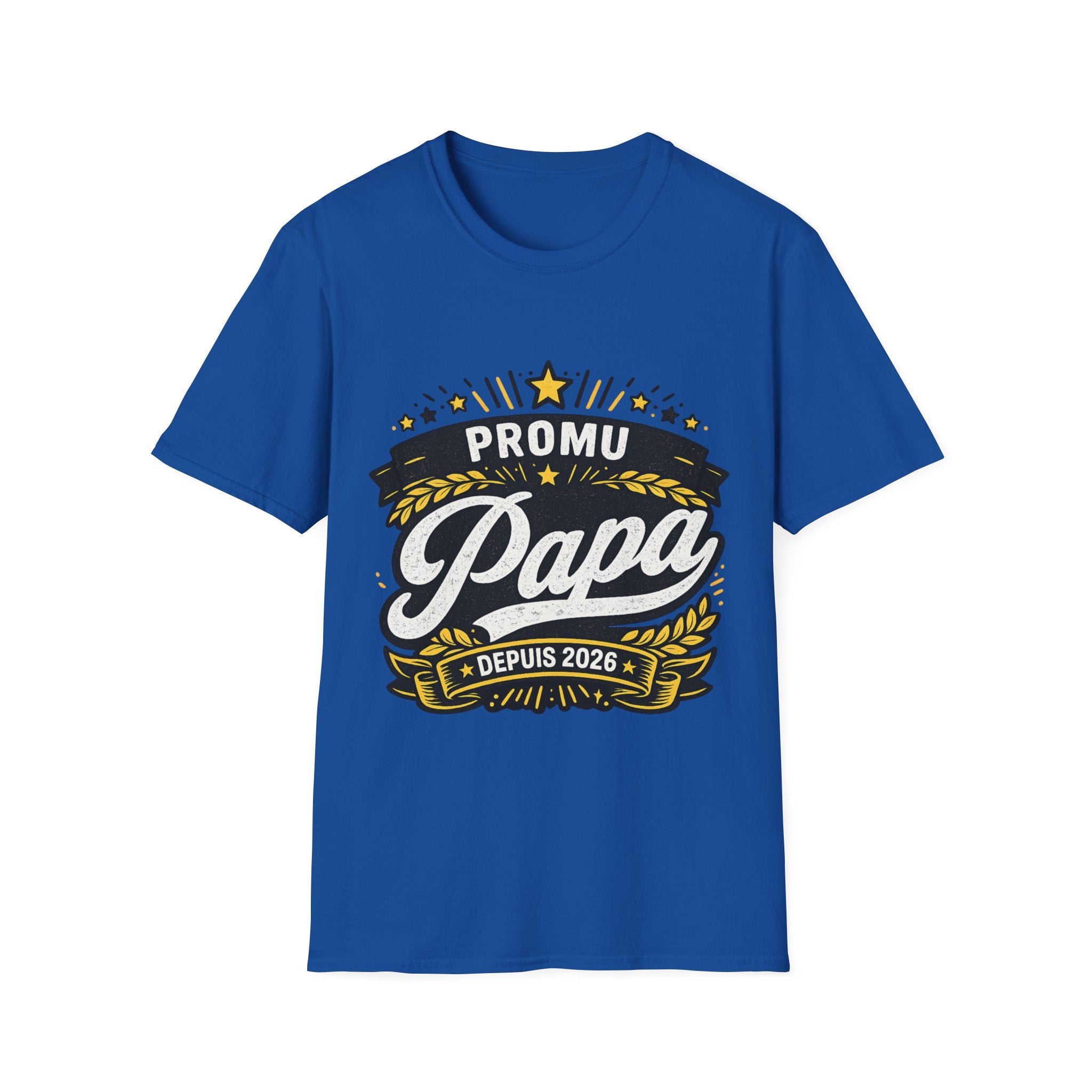 T-Shirt Promu Papa Depuis 2026