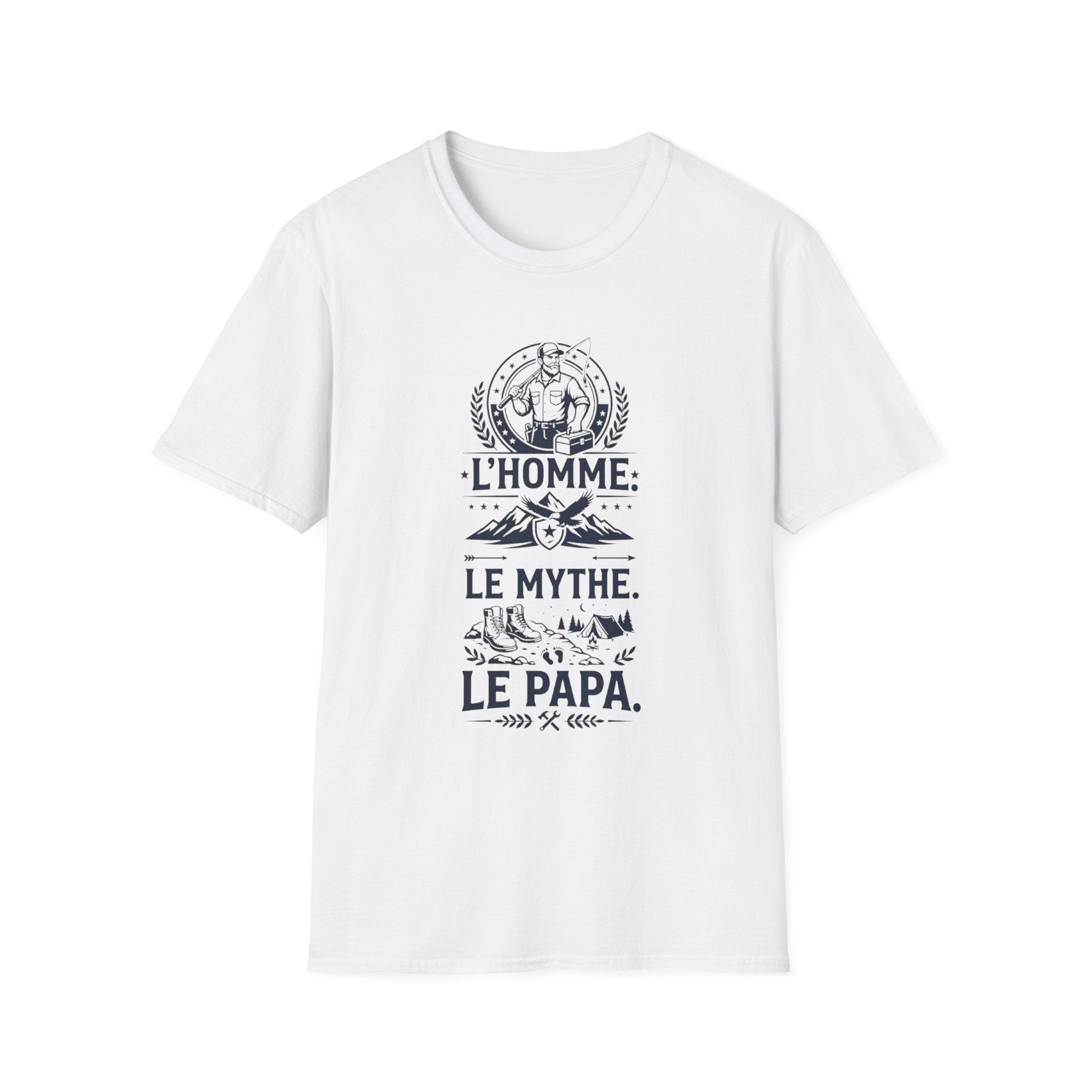 T-Shirt L'homme Le Mythe Le Papa