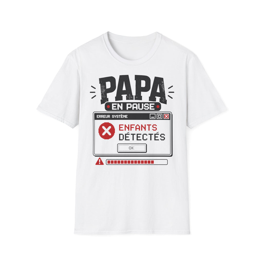 T-Shirt Papa En Pause
