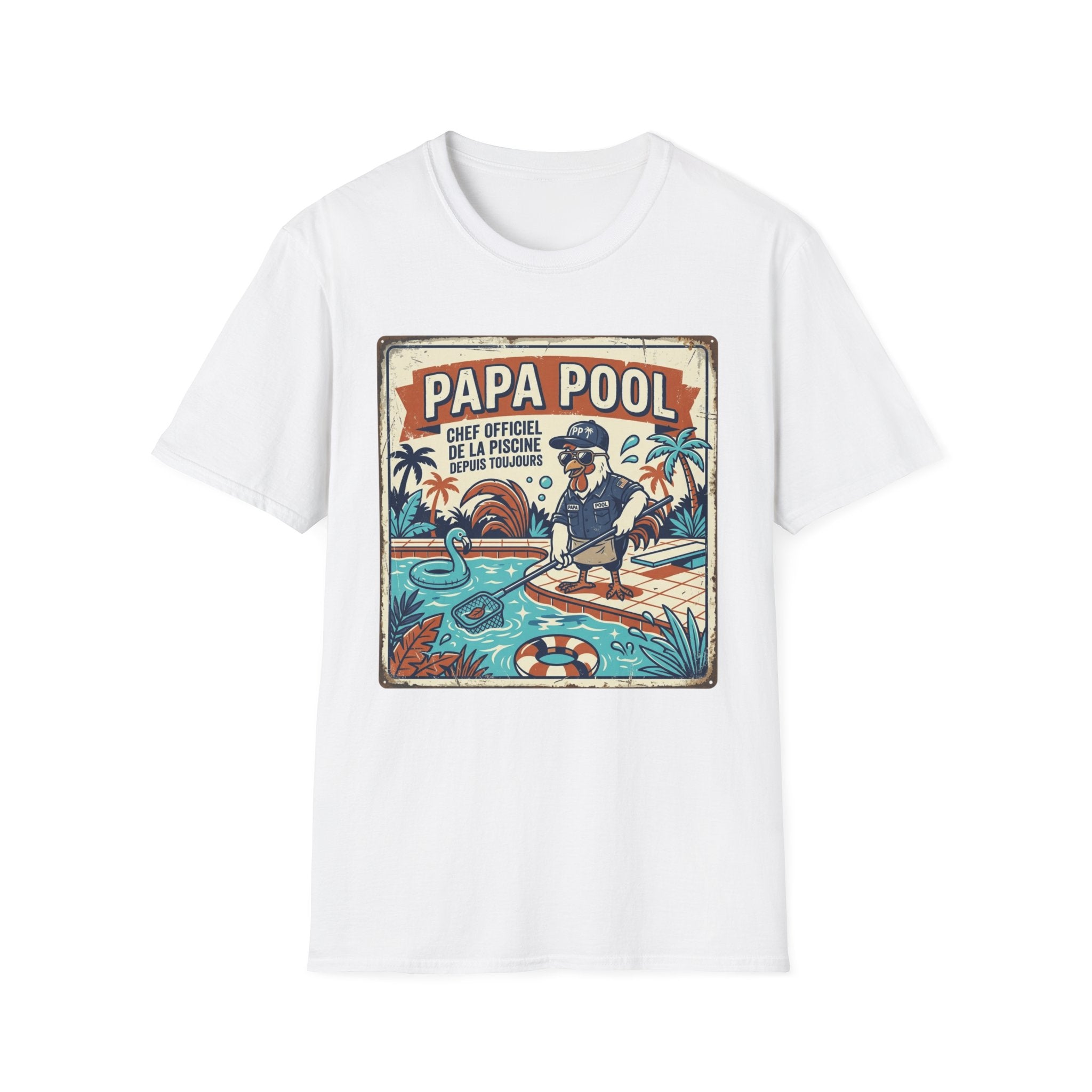T-Shirt Papa Pool 2