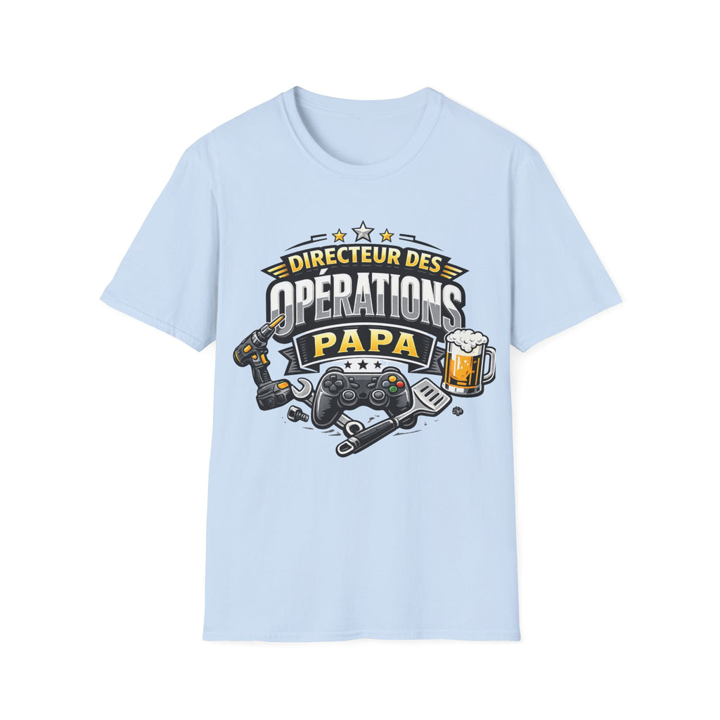 T-Shirt Papa Directeur Des Opérations
