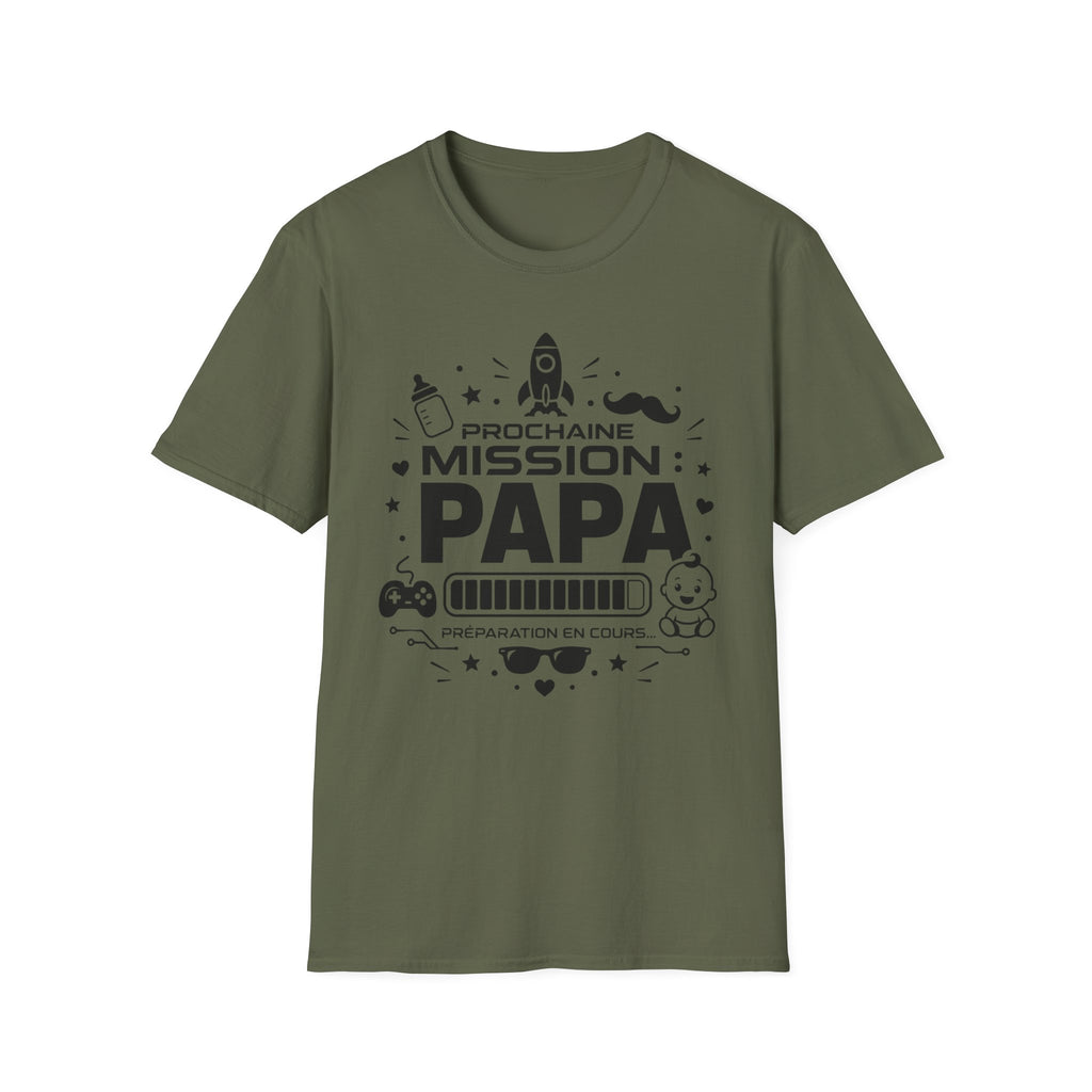 T-Shirt Prochaine Mission Papa