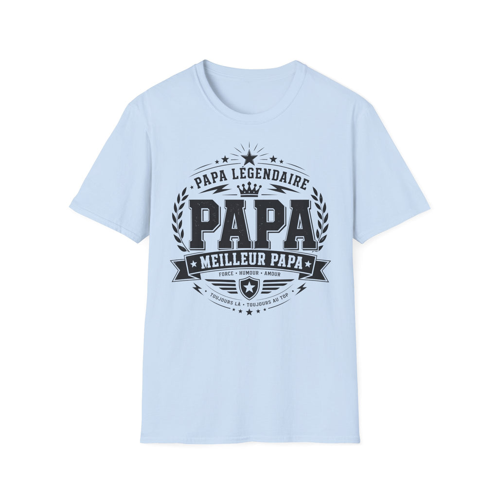T-Shirt Papa Légendaire Meilleur Papa