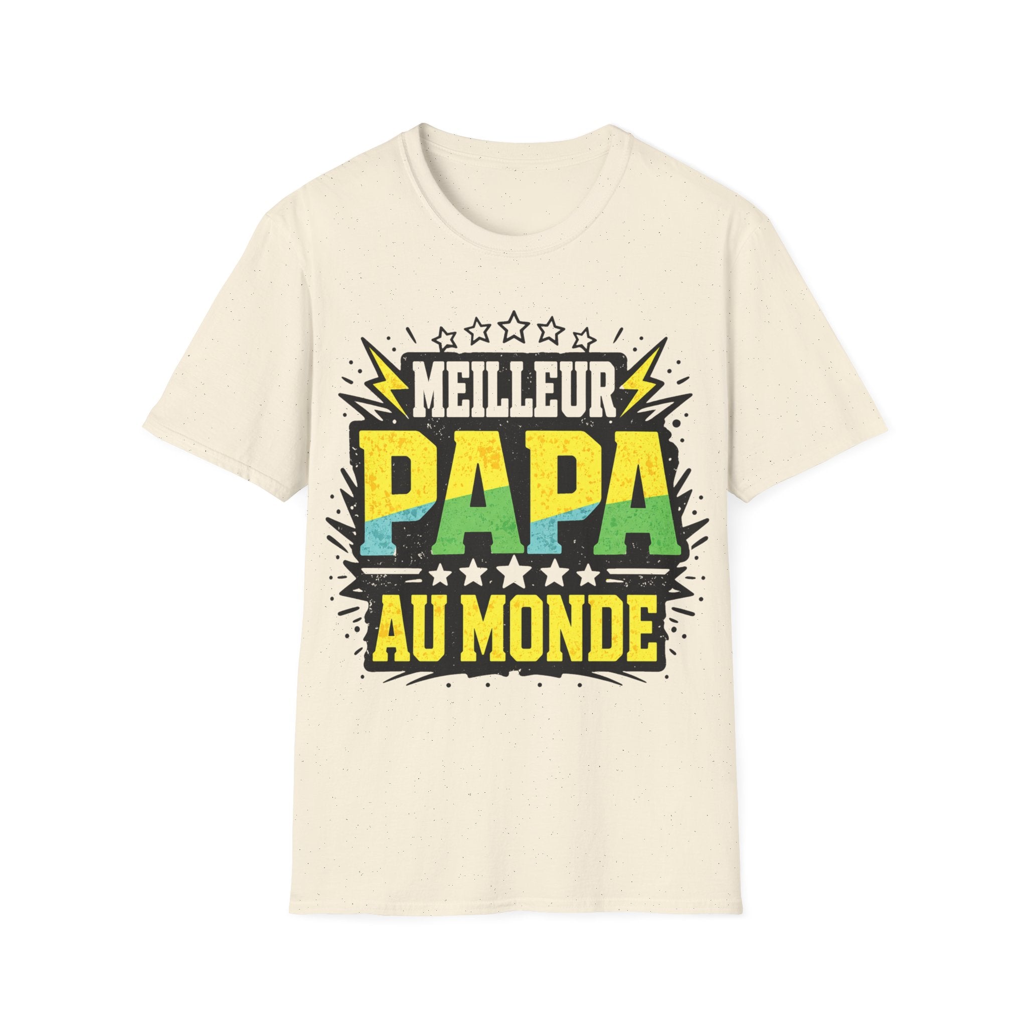 T-Shirt Meilleur Papa Au Monde