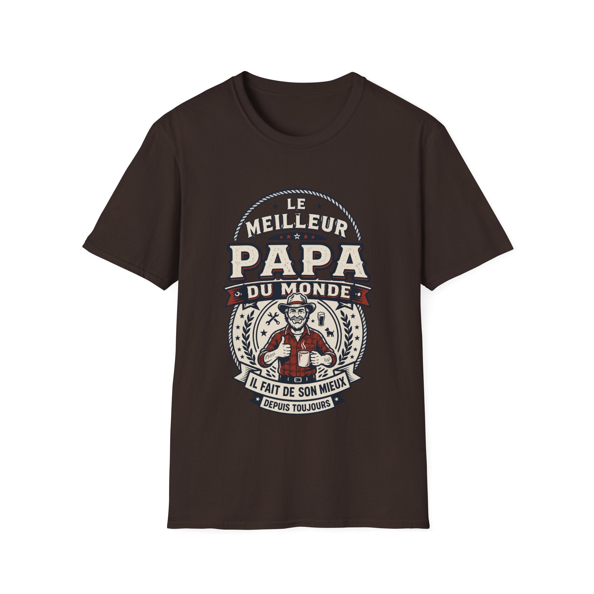 T-Shirt Le Meilleur Papa Du Monde