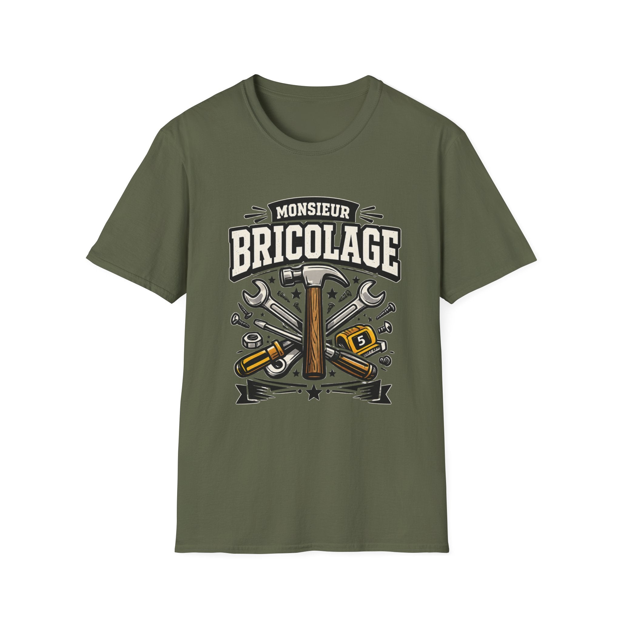 T-Shirt Papa Monsieur Bricolage