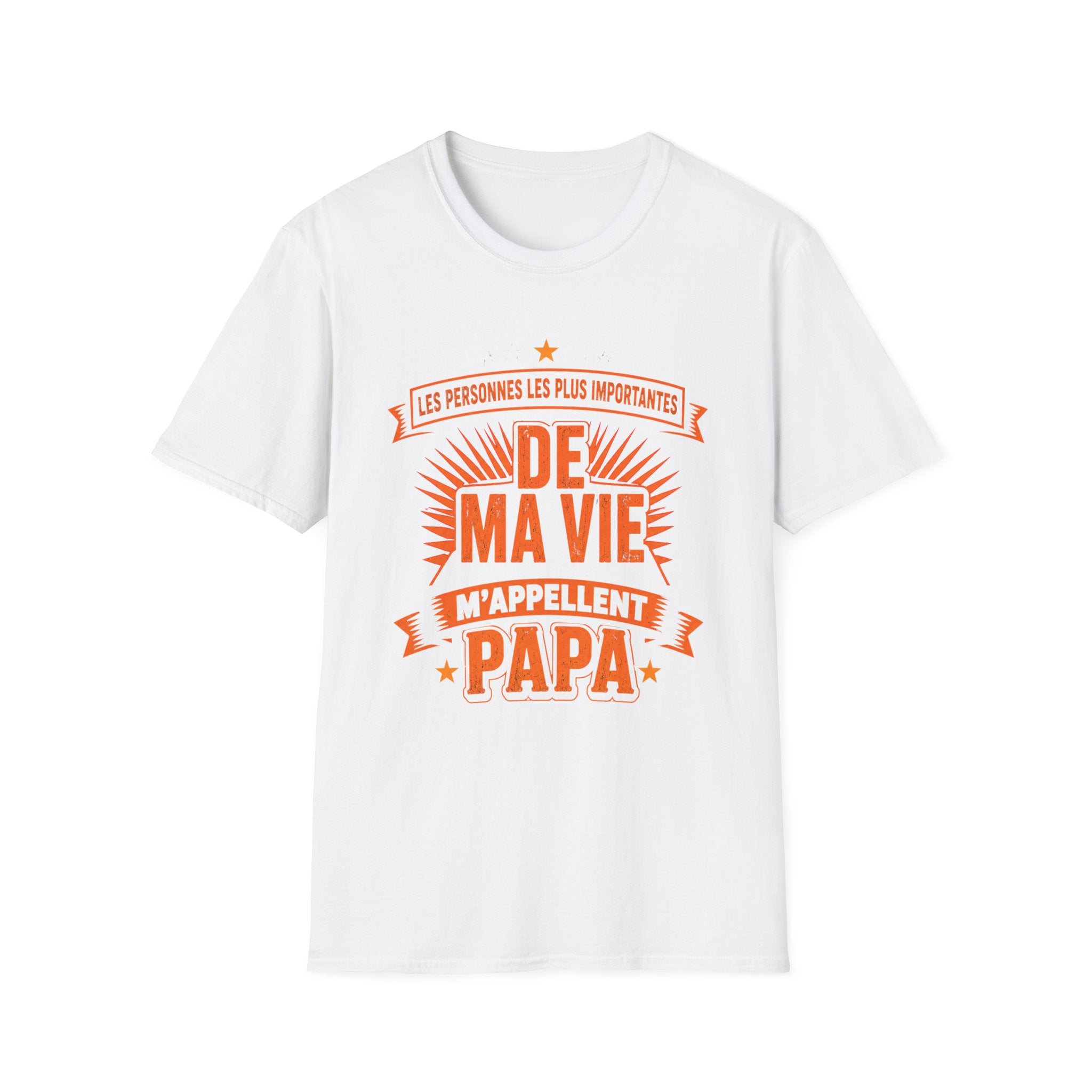 T-Shirt Les Personnes Les Plus Importantes M'appellent Papa