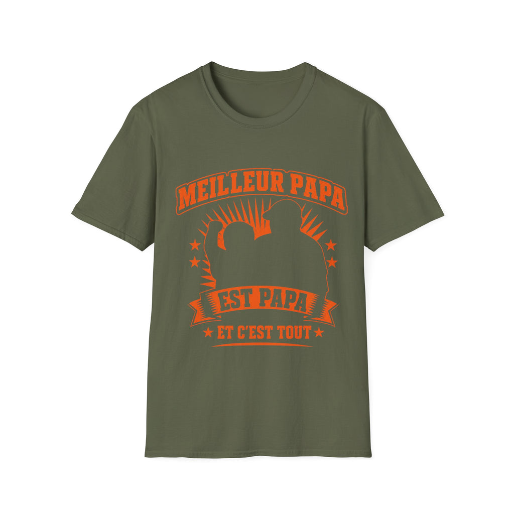 T-Shirt Meilleur Papa Est Papa