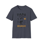 T-Shirt Papa Fatigué Mais Heureux