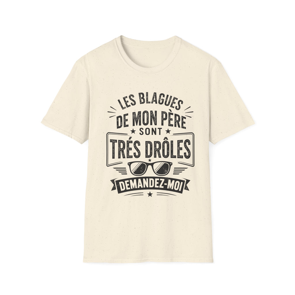 T-Shirt Les Blagues De Mon Père