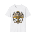 T-Shirt Papa Chef De Chantier A Domicile