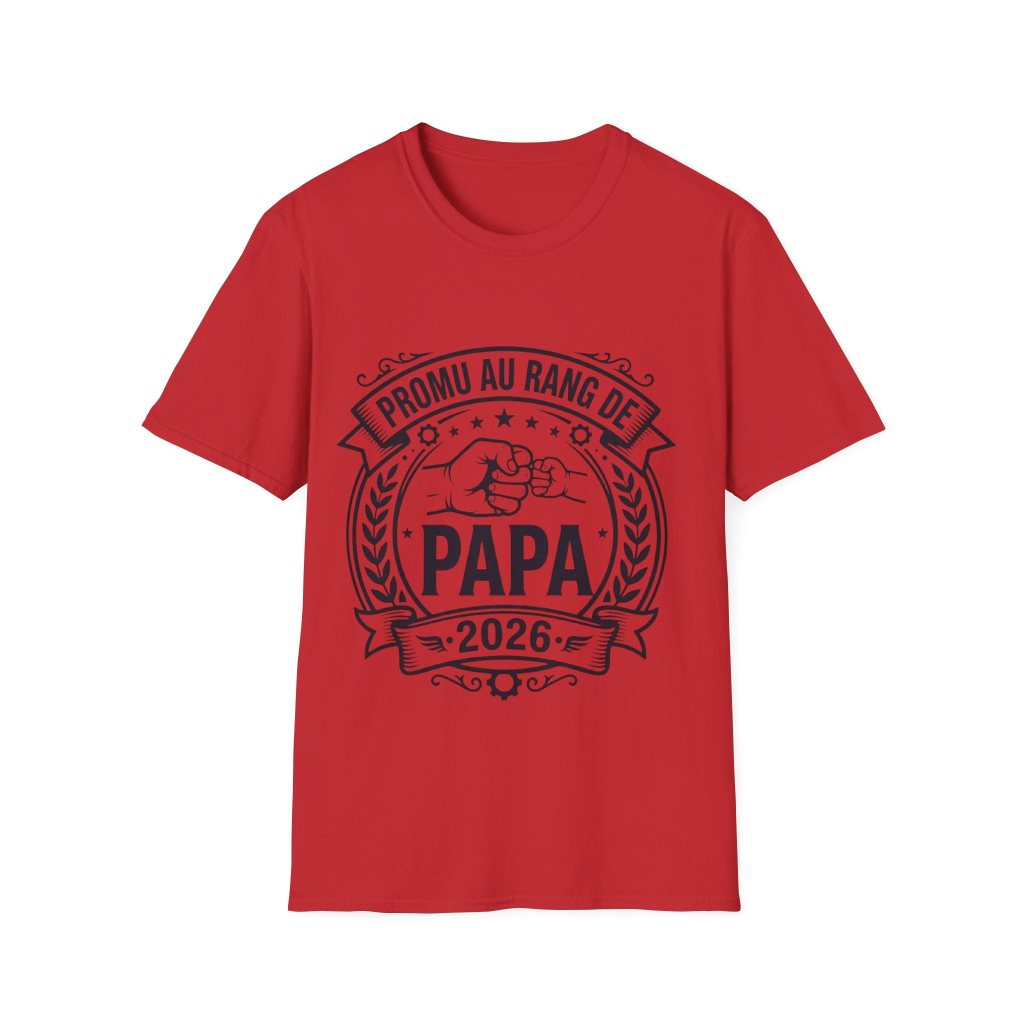 T Shirt Promu Au Rang De Papa