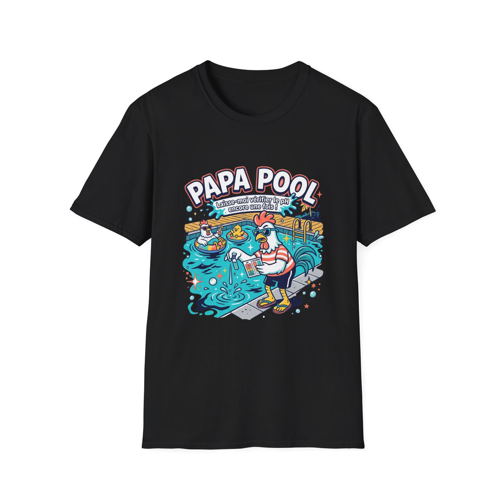 T-Shirt Papa Pool 1