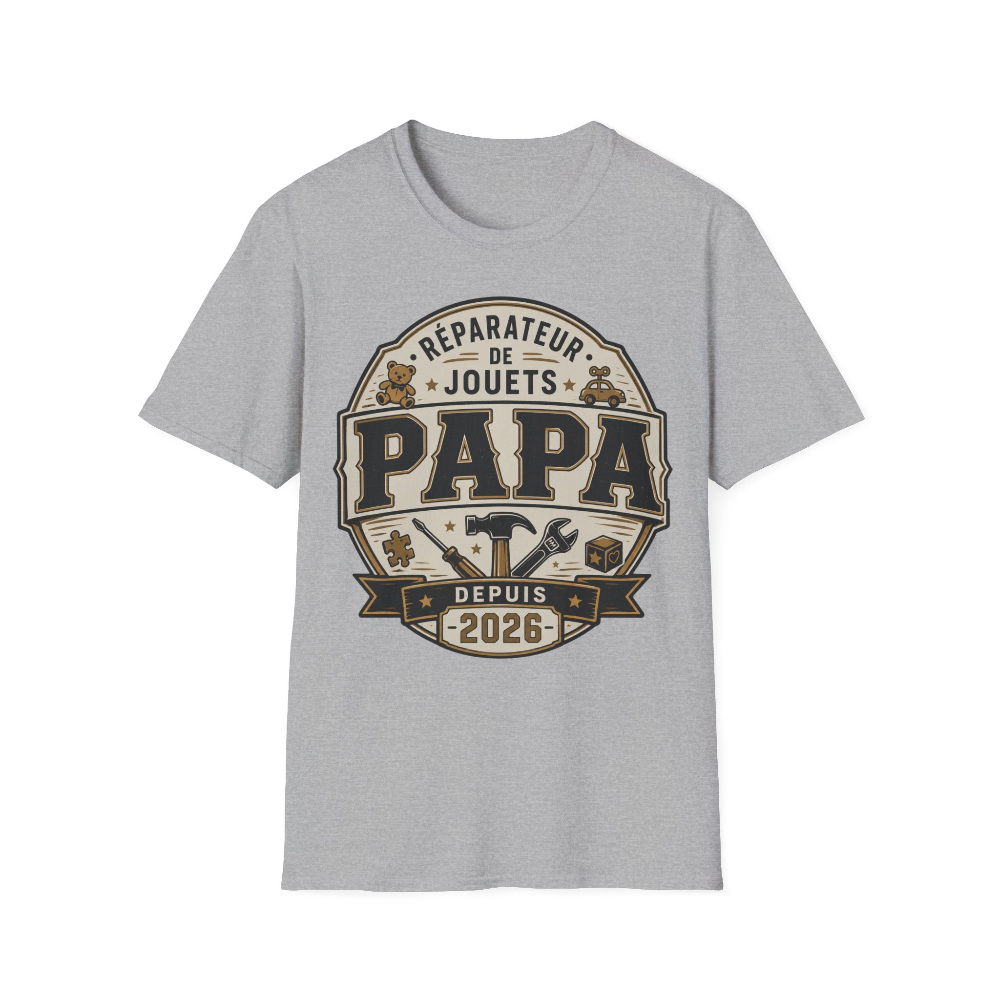 T-Shirt Papa Réparateur de Jouets