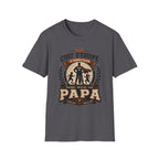 T-Shirt Papa Chef D'équipe A Temps Plein