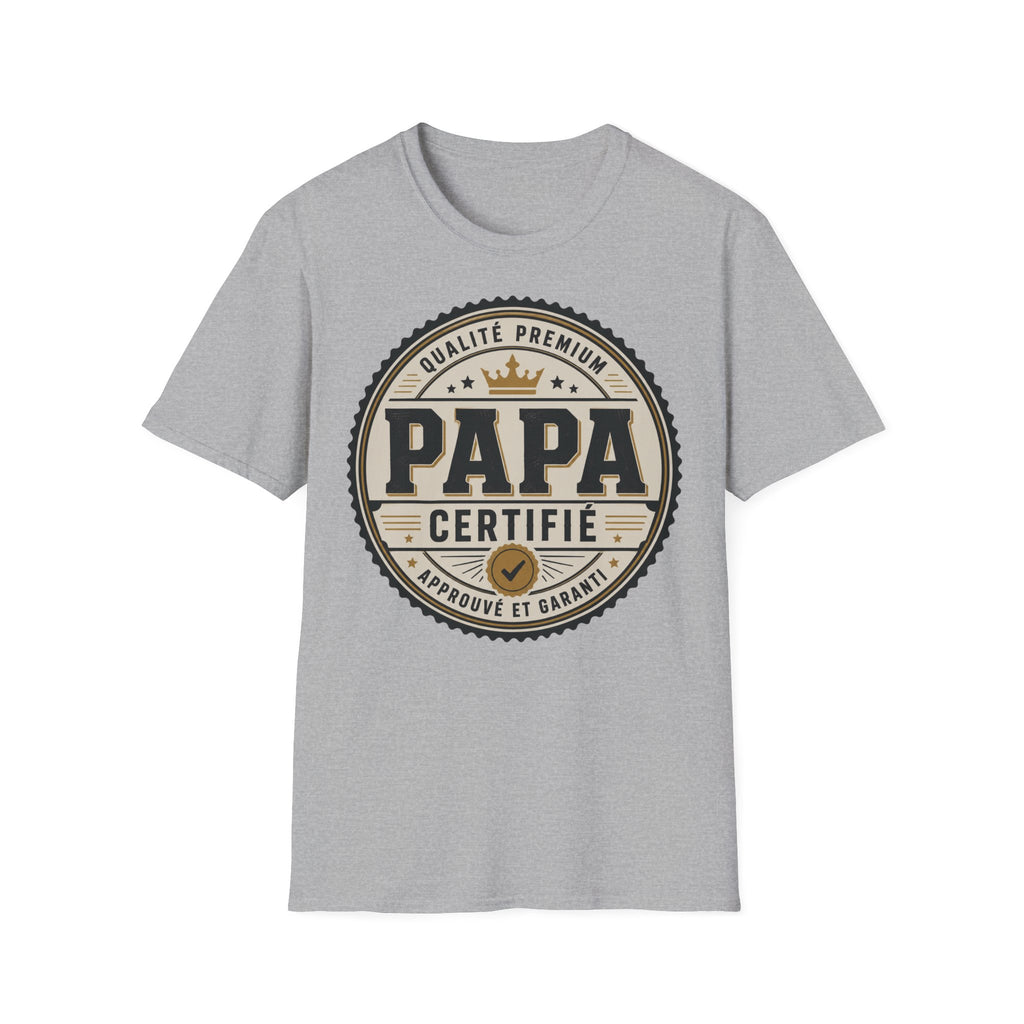 T-Shirt Papa Certifié