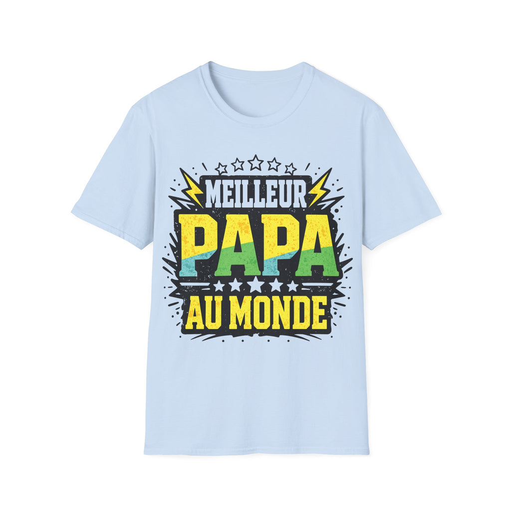 T-Shirt Meilleur Papa Au Monde