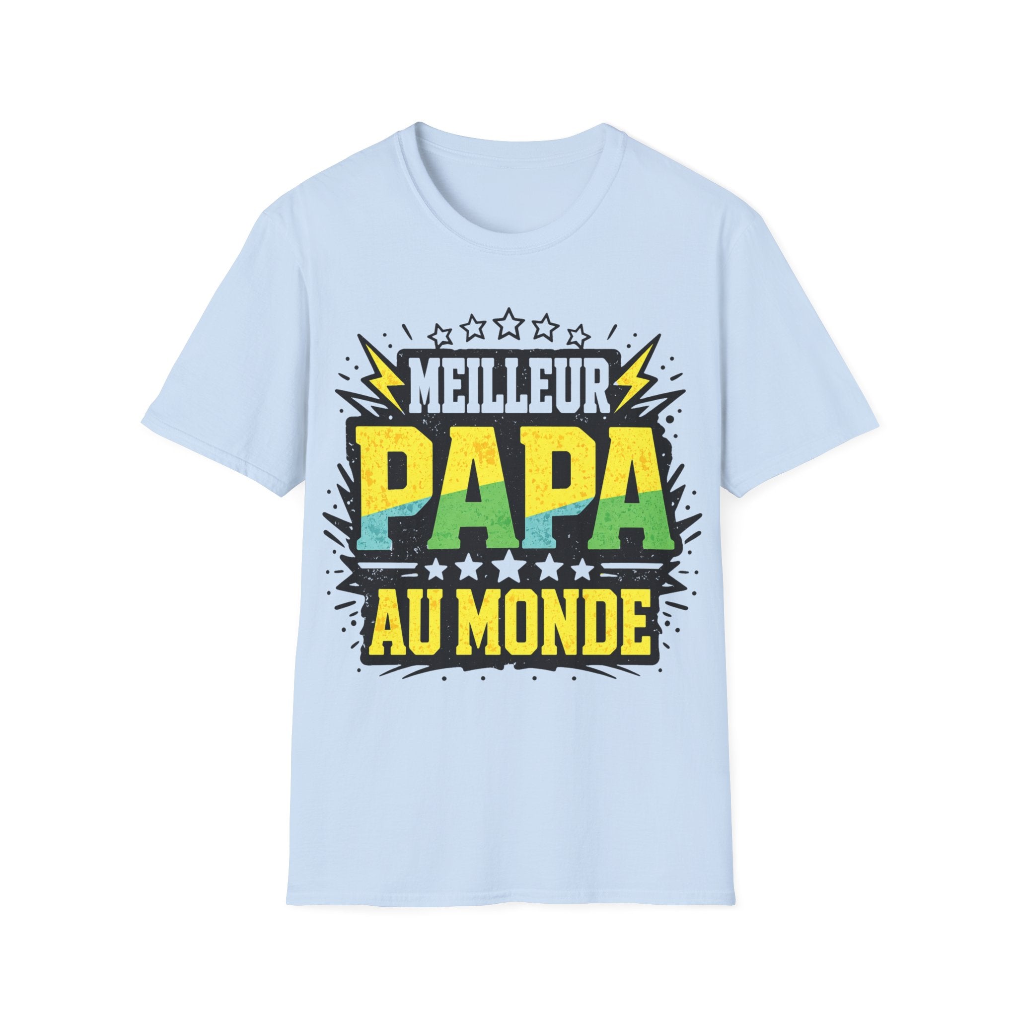 T-Shirt Meilleur Papa Au Monde