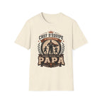 T-Shirt Papa Chef D'équipe A Temps Plein