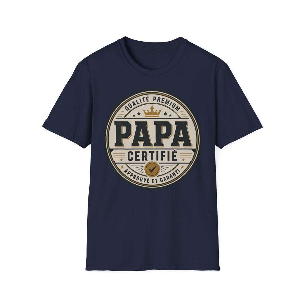 T-Shirt Papa Certifié