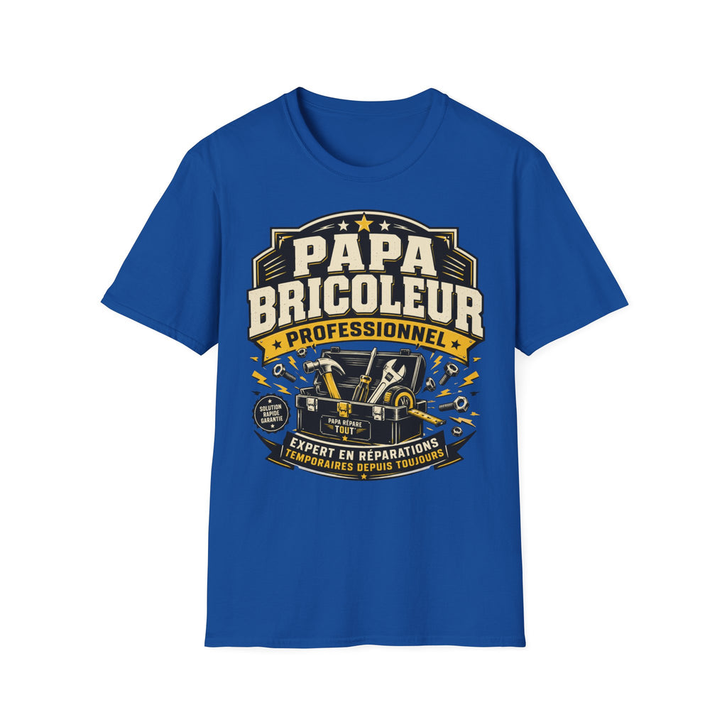 T-Shirt Papa Bricoleur Professionnel