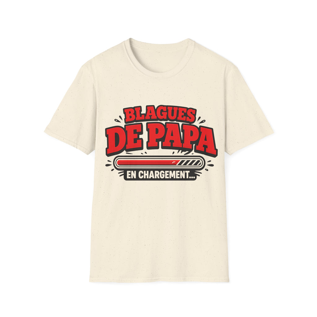 T-Shirt Blague Papa En Chargement