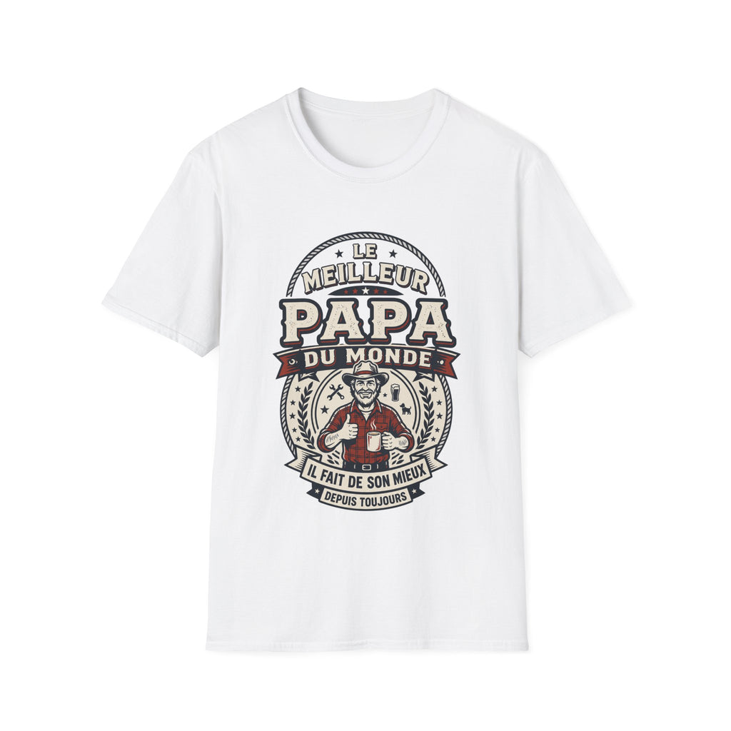 T-Shirt Le Meilleur Papa Du Monde