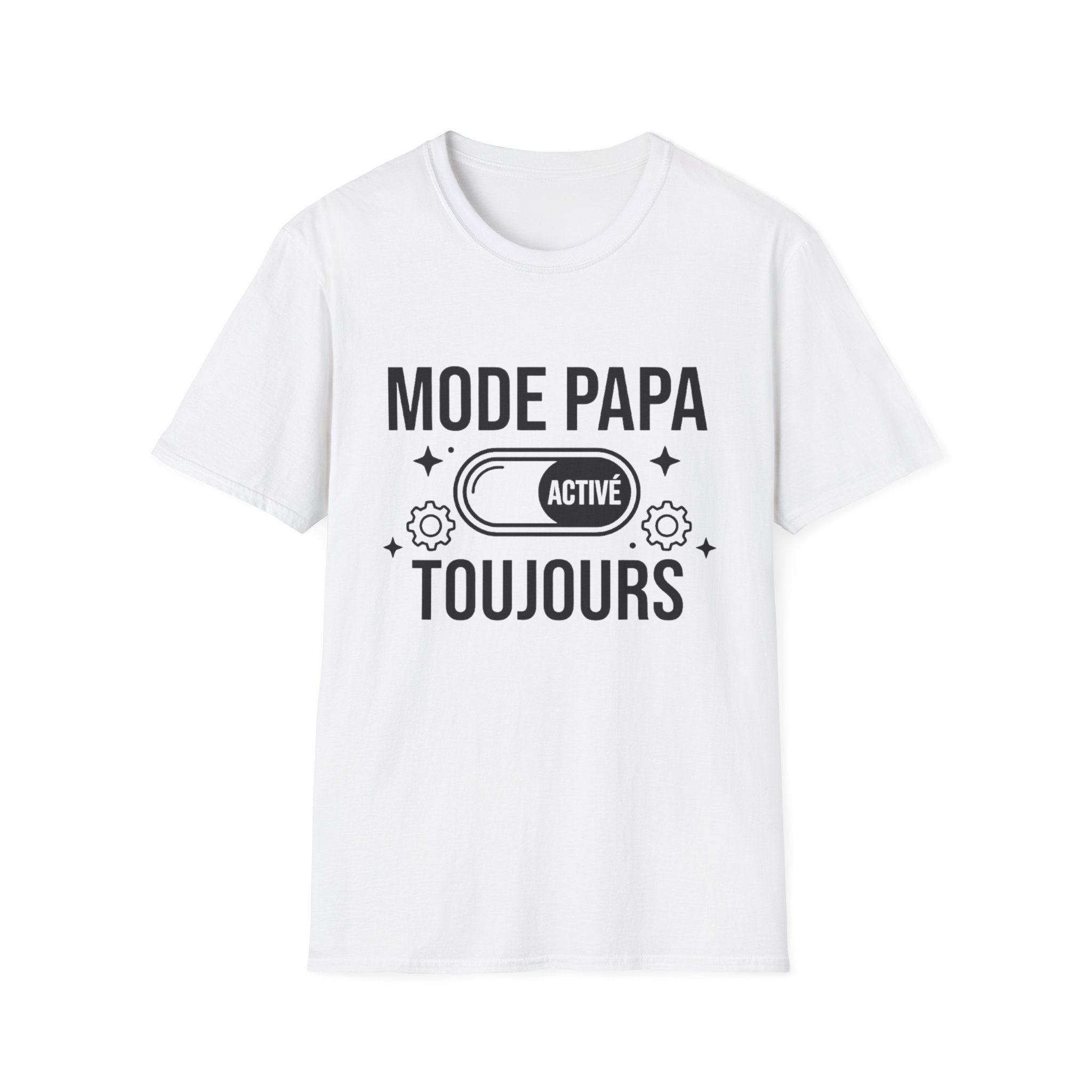T-Shirt Mode Papa Activé