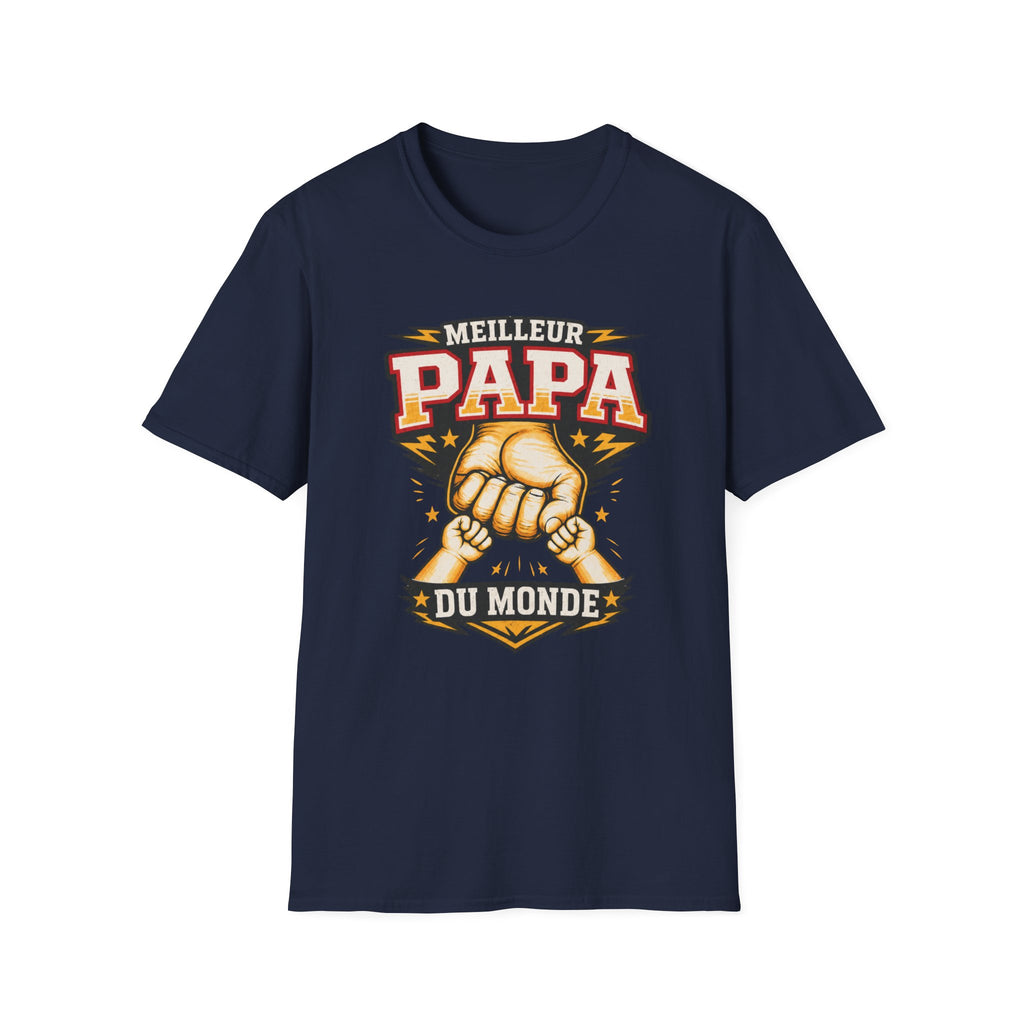 T-Shirt Meilleur Papa Du Monde