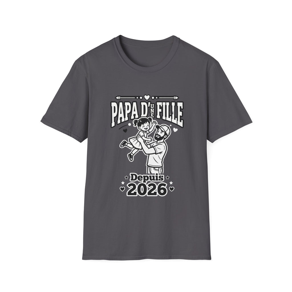 T-Shirt Papa D'une Fille